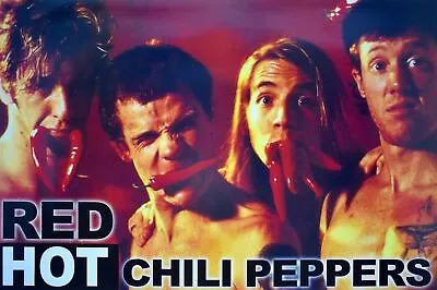 $17.45 • Buy Red Hot Chili Peppers Something Spicy Band Poster 24 X 36