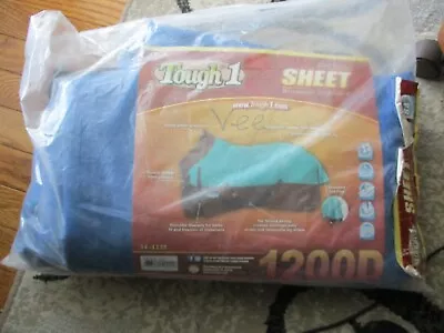 NEW 84'' Tough 1 BLUE  1200D Waterproof Poly Turnout Sheet • $46