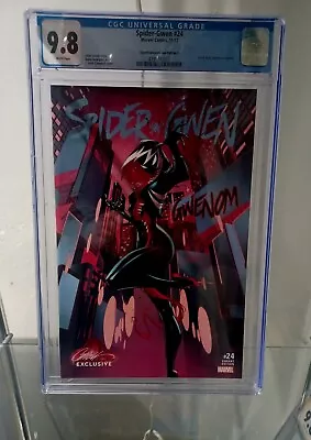 Spider-gwen #24 J Scott Campbell C Exclusive Cgc 9.8 1st Gwenom  Marvel • $399