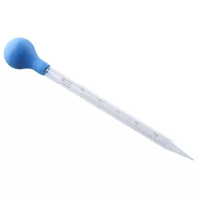 Glass Graduated Transfer Pipette 10mL Medicine Dropper Pipettes  Essential Oils • £4