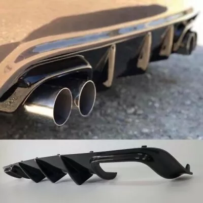 For Bmw E39 5 Series M5 Rear Bumper Trunk Diffuser Spoiler Body Kit Gloss Black • $199