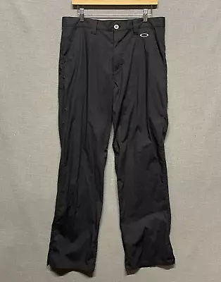 Oakley Pants Men's 34X32 Black Quick Dry Golf Active Lightweight • $19.88