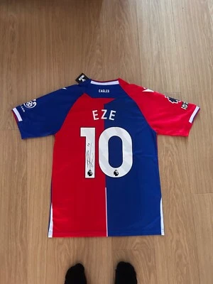 £95 • Buy Signed Eze Crystal Palace Shirt With Exact Photo Proof 