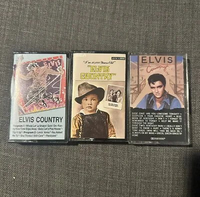 Elvis Presley Cassette Tapes Lot 1 • $12.99