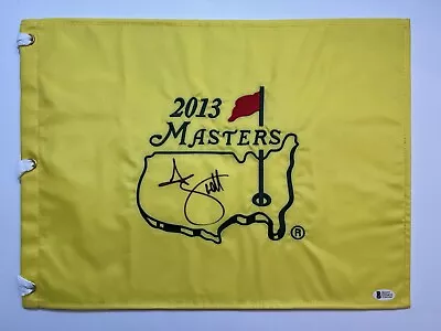 Adam Scott Signed 2013 Masters Flag The Masters BAS Beckett Authentication • $299.99