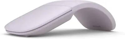 Microsoft Surface Arc Bluetooth 4.0 Mouse Ambidextrous Slim Lightweight Lilac • £56.99