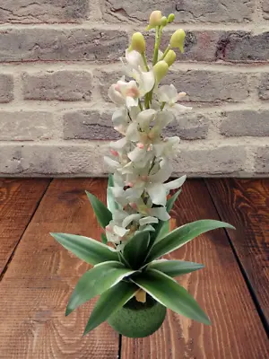 Artificial Mokara Orchid Arrangement. Silk Flower Floral Arrangements • $19.99