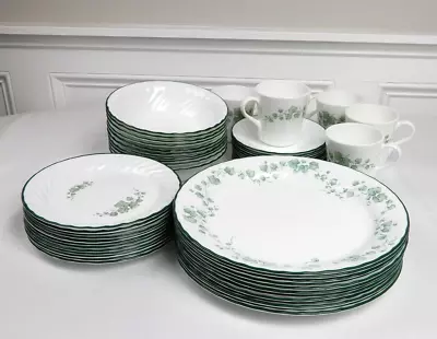 $4.50 • Buy $5 REPLACEMENT Corelle Callaway Ivy Swirl Green Trim Plate Bowl Cup You Pick