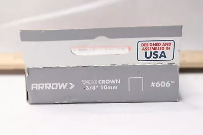 (1000-Pk) Arrow Wide Crown Swingline Heavy Duty Staples 3/8  606 • $4.38