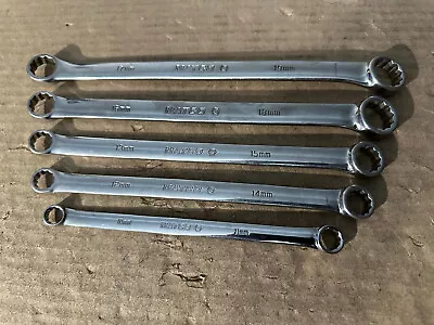 Matco Tools 5 Piece 12 Point Metric Double Box Wrench Set 10mm - 19mm Usa • $89.99