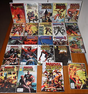 Marvel Zombies 2006 Complete Series & Variants KIRKMAN PHILLIPS SUYDAM 23 Books • $265