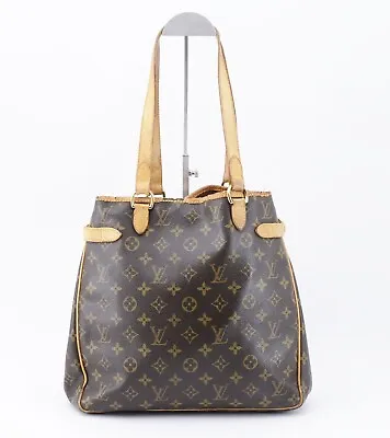 Authentic Louis Vuitton Monogram Batignolles Horizontal Tote Bag M51154 23-7148 • $225