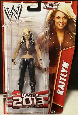 WWE Kaitlyn Basic Series Best Of 2013 Mattel First Time In The Line Figure • $45