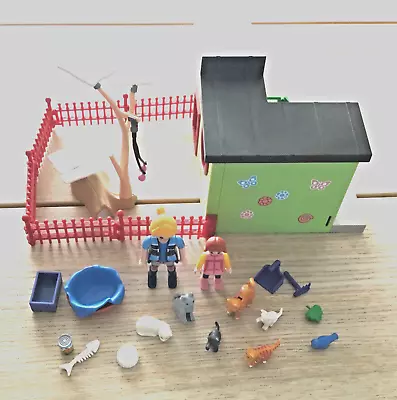 Playmobil 9276   CAT HOTEL WITH CATS & FIGURES • £9.50