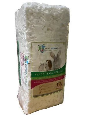 Hamster Bedding Paper Beeding Safe Recycled Paper 5.8l Approx Gerbil Rat Mice • £9.99