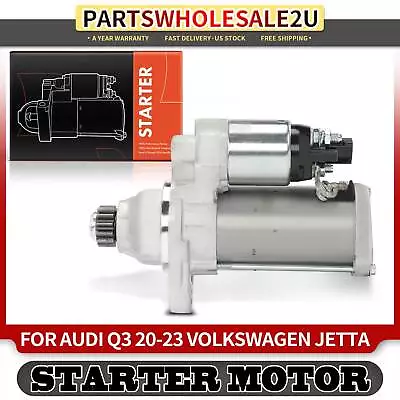Starter Motor For Audi Q3 Volkswagen Jetta Golf R GTI Tiguan 1.5KW 12V CCW 13T • $66.99