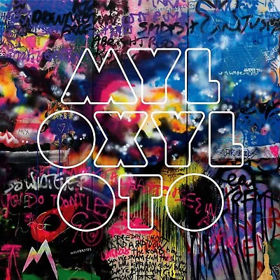 COLDPLAY Mylo Xyloto BANNER 3x3 Ft Fabric Poster Tapestry Flag Album Cover Art • $24.95
