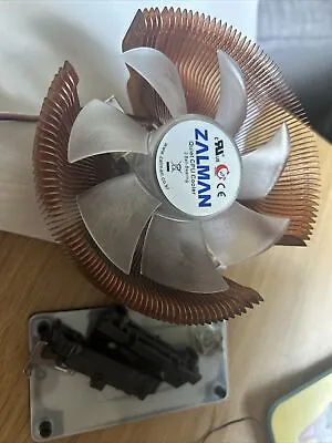 Zalman Ultra Quiet CPU Cooler CNPS7500-CU LED With Mounting Hardware • £11