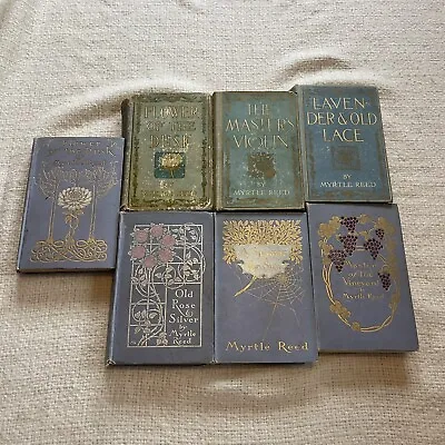 Myrtle Reed Antique Hardcover Books LOT Of 6 Early Editions 1902-1910 • $125