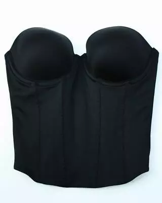 £46.40 • Buy Victoria's Secret Back Off Baby Low Back Bustier Push Up 32D NWT