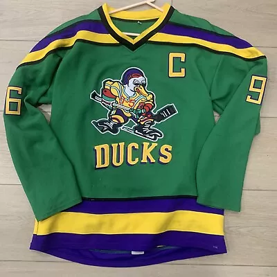 Charlie Conway Mighty Ducks Hockey Movie Jersey Disney Large XL • $19.88