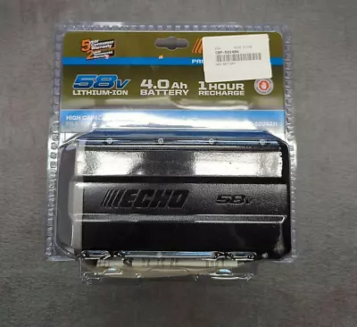 NEW OEM Echo CBP-58V4AH 4.0Ah 58 Volt Lithium-ion Battery Pack • $194