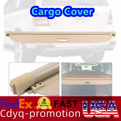 Beige Cargo Cover Shade Trunk Security Shield For Mercedes GL320 350 450 500 550 • $83