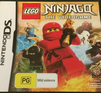 LEGO NINJAGO THE VIDEOGAME For Nintendo DS - Free Post • $15