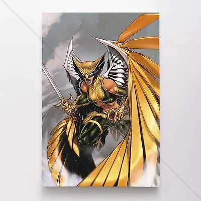 $54.95 • Buy Hawkgirl Justice League Poster Canvas Vol 4 #03 DC Superhero Comic Art Print