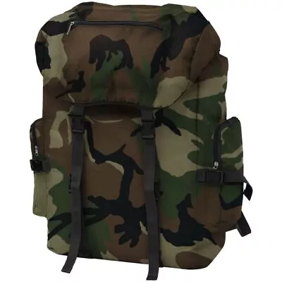 Camouflage 65L Polyester Army-Style Backpack Durable & Weather Resistant • £30.92