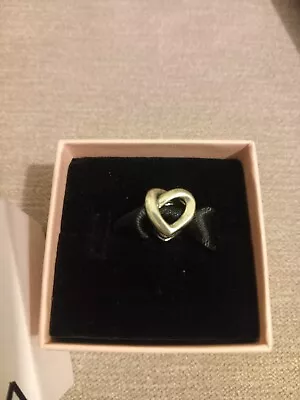 GENUINE Pandora Knotted Heart Charm - New In Box • £15
