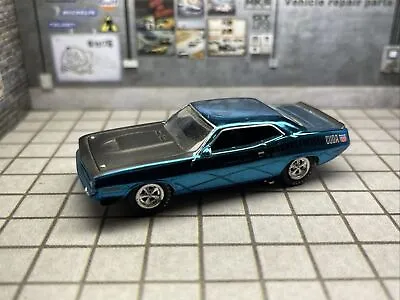 Johnny Lightning  1970 Plymouth 70 AAR Cuda Mopar Blue 1:64 • $9.99