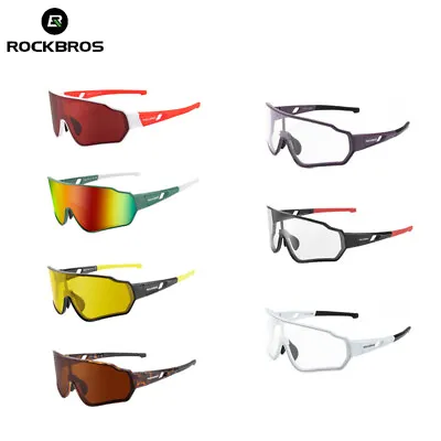 ROCKBROS Cycling Polarized Sunglasses Photochromic Sunglasses Sports Men Glasses • $28.88