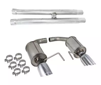 2015-2017 Mustang GT 5.0 H-Pipe & Roush Axle Back Exhaust System Resonator Kit • $899.95