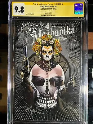 Lady Mechanika # 4 CGC 9.8 Signature Series Benitez Steigerwald Exclusive 1/500 • $239.99