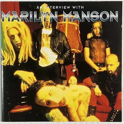 Marilyn Manson - An Interview With CD 1997 Rockview Interview RVCD-241 UK • $19.99