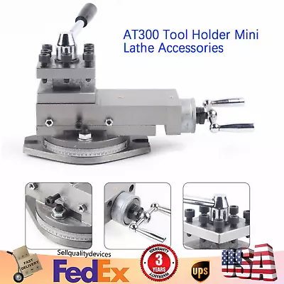 Universal At300 Tool Holder Mini Lathe Accessories Change Mini Lathe Metal 8cm • $116.86