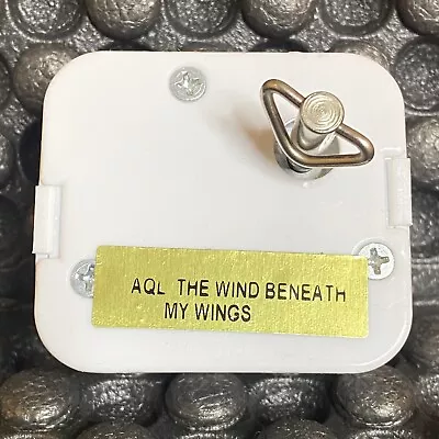 Sankyo Music Box Movements Plays  The Wind Beneath My Wings  Empowerment Tune • $7.95