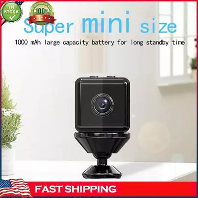 Video Recorder Portable HD WiFi Camera Motion Detection Alarm For Home Room Car • $17