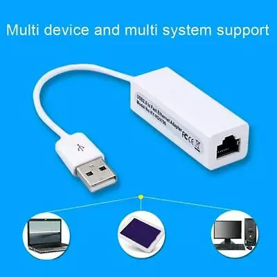 Micro USB To RJ45 Ethernet LAN Network Card Adapters For PC 100Mbps Hubs US • $3.81