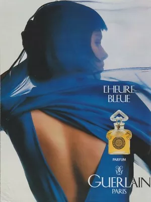 Paper Advertising - Advertising Paper - Guerlain's Blue Hour • $2.77