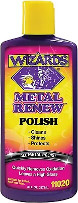 Metal Polish Cream Metal Renew - Cleans Shines And Protects All Metals - Crea... • $22.99