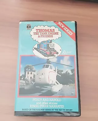 Thomas The Tank Engine & Friends - Percy And Harold - VHS PAL 1988 • $20