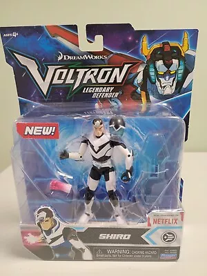 Voltron Legendary Defender Black Lion Pilot Shiro Figure Playmates Toys Netflix • $25.99