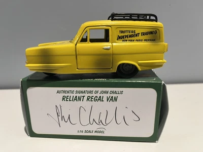 £41 • Buy John Challis SIGNED Only Fools And Horses Diecast Corgi Trotter Van 1:76 - RARE!