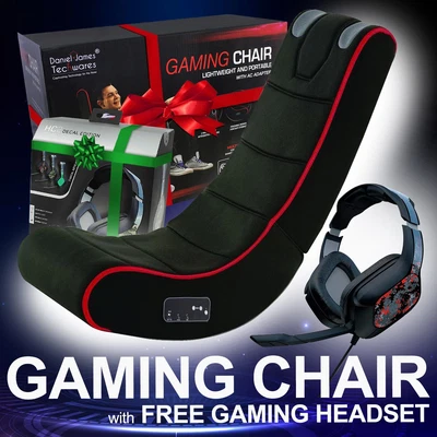 £59.99 • Buy Sports Gaming Chair FREE Headset Playstation Game IPad Music Cyber Rocker Xbox
