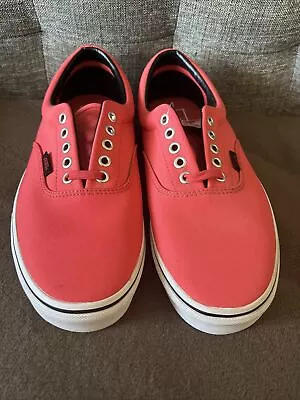 VANS  OFF THE WALL  Authentic Salmon Canvas Trainers BNWT • $80