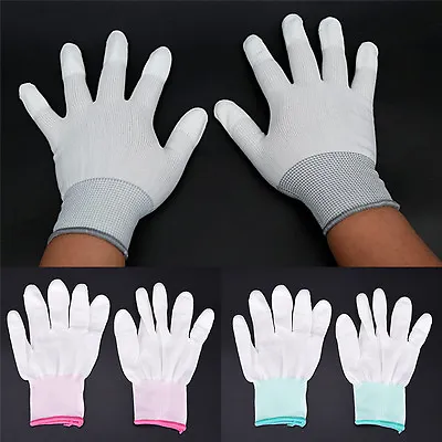 $1.68 • Buy Anti Static Antiskid Glove ESD Electronic Labor Worker Computer Phone Rep B36 S-