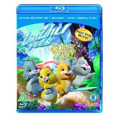 Zhu Zhu Pets: Quest For Zhu (Blu-ray 3D + Blu-ray + DVD + Digital. Bob Doucette • £5.54