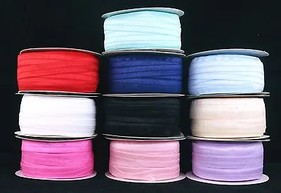 HEADBAND ELASTIC-SOFT FOLD-OVER ELASTIC 14mm-16mm • £2.55